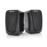 Колонки 2.0 Kisonli KS-06 Black, 2 x 3 Вт, пластиковий корпус, USB + 3.5mm
