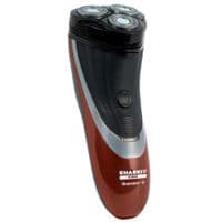 Электробритва Новый Харьков НХ-8508 Фаворит-Q Red, 6W, роторная, сухая бритья, 3 головки для бритья, двойные лезвия, плавающая конструкция ножей, повторение контуров лица, питание аккумуляторный Li-ion, триммер для высок