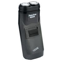 Электробритва Харьков Х-6500, Black, 5W, роторная, сухая бритья, 2 головки для бритья, одинарное лезвие, питание от сети, триммер для высок, механическая кнопка включения