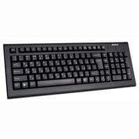 Клавиатура A4tech KR-83 Black, USB, X-slim, большой Enter