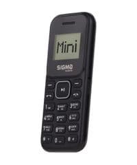 Мобільний телефон Sigma mobile X-style 14 Mini Black, 2 Sim, дисплей 1.44" монохромний (128x64), моноблок, SC6531D, підтримка microSD (max 32GB), BT, FM, фонарик, 600 mAh