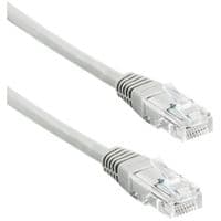 Патч-корд 10 м, UTP, Grey, Tecro, літій, RJ45, кат.5е (UTP-RJ45-1000)