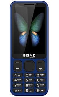 Мобильный телефон Sigma mobile X-style 351 Lider Blue, 2 Mini-Sim, дисплей 3.5" цветной (320x480), моноблок, поддержка microSD (max 32Gb), FM, BT, Cam 0.3Mp, 3400mAh