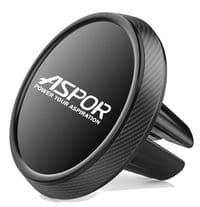 Автотримач для телефону Aspor J9 Air Vent, Black, у решітку кондиціонера