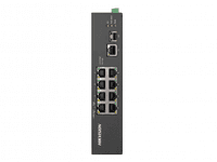 Комутатор Hikvision DS-3T0310HP-E/HS, 6xGigabit PoE, 2xGigabit Hi-PoE, 1xGigabit SFP, некерований, 197x114.2x42.2 мм