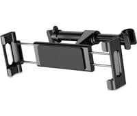 Автотримач для телефону Baseus Backseat Car Mount, кріплення в підголівник, Black (SUHZ-01)