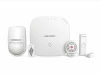 Комплект охранной системы Hikvision DS-PWA32-NKGT, White, беспроводная панель управления DS-PWA32-HG x 1, датчик DS-PD2-P10P-W x 1, датчик DS-PD1-MC-WWS x 1, 1 x монтажный кронштейн, 1 x настенный монтажный кронштейн, DS-PKFE-5 x 1