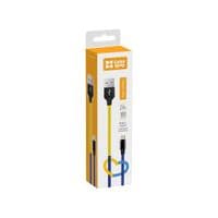 Кабель USB - Lightning 1 м ColorWay National, 2.4A (CW-CBUL052-BLY)