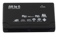 Card Reader зовнішній AtCom TD2031 ALL IN 1 MS/microSD/SDHC/T-Flash/M2 (10731)