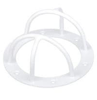 Захисна решітка DH 102/78 White, DS-2CE76D0T-ITMFS, DH-HAC-HDW1220MP-S3, DH-IPC-HDW2230TP-AS-S2, DS-2CE76H8T-ITMF, 102х139х78 мм