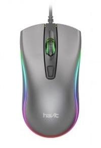 Миша Havit HV-MS72 Gray, Optical, USB, 1200 dpi (6939119027377)