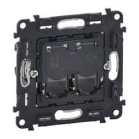 Розетка інформаційна Legrand Valena IN*MATIC 2ХRJ45 кат. 6 STP