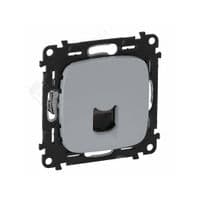 Розетка RJ45 Кат.5е UTP Антрацит