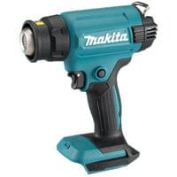 Фен строительный Makita DHG180ZK аккумуляторный, 18В, 550°C, 200 л/мин, SOLO