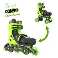 УЦІНКА! Роликові ковзани Neon Сombo, розмір 34-37, салатовий