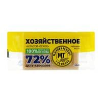 Мыло для стирки Мыловаренные традиции хозяйственное классическое 72% 200 г (4820195503232)