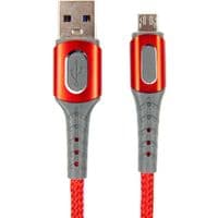 Кабель Dengos USB-microUSB 1м Red (NTK-M-LP-RED)