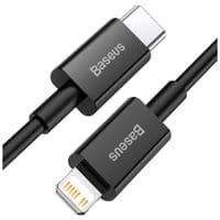 Кабель Baseus Superior Fast Charging USB-C-Lightning, 2м Black (CATLYS-C01)
