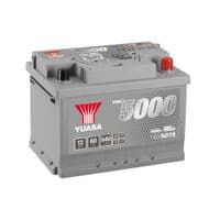 Автомобильный аккумулятор Yuasa 12V 60Ah Silver High Performance Battery (YBX5075)