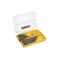 Набор сверл DeWALT по металлу Black&Gold HSS-G, 21 шт, кейс ToughCase (DT70755)