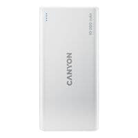 Зовнішній акумулятор (павербанк) Canyon PB-108 10000mAh White