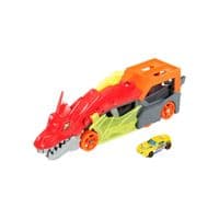 Игровой набор Hot Wheels Грузовик-транспортер "Пасть дракона" (GTK42)