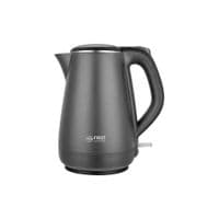 Электрочайник First FA-5407-4-GR, Grey, 1200W, 1 л, дисковый, индикатор уровня воды, встроенный фильтр от накипи, двойная стена