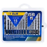 Набір свердл S&R Meister (216301015) 15шт