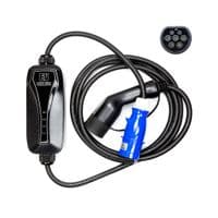Зарядний пристрій HiSmart для електромобілів Type 2-CEE, 6-32A, 7.2 кВт, 1 фазний, 5м (EV200047)