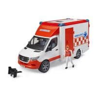 Спецтехника Bruder МВ Sprinter Вскоре помощь 1:16 (02676)