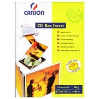 Папір Canson для CD/DVD, вкладка, 160г, A4, 15ст (872846)