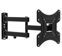 Настінне кріплення LCD/Plasma TV 15-42" Walfix R-353B чорний, до 25 кг, VESA: 200x200 мм, нахил: -15º ~ +5º, поворот: до 180 град, відступ від стіни: 54-425 мм, кабельканал