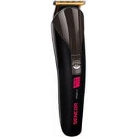 Машинка для стрижки Sencor SHP7411BK, Black, для борода/голова/тело/нос и уши, 12 насадок, длина стрижки 3–12 мм, влажная очистка, съемные насадки, работа от аккумулятора