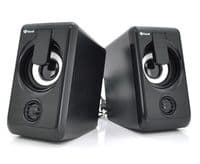 Колонки 2.0 Kisonli L-1010 Black, 2 x 3 Вт, пластиковий корпус, USB + 3.5mm