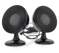 Колонки 2.0 Kisonli S-888 Black, 2 x 3 Вт, пластиковий корпус, USB + 3.5mm