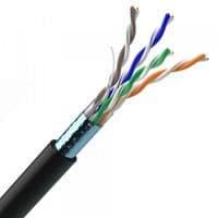 Кабель FTP Cat-5е "Ок-NET" (бухта 305м) для поклик. прокладки