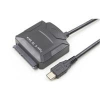 Перехідник USB3.1 Type-C --> SATA III (F) 2.5"/3.5" 7+15pin з БР