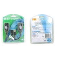 Кабель USB AM-AF (продовжувач), 45.0м (USB1.1 по вітій парі RJ 45) RTL