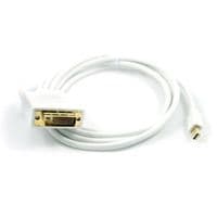 Кабель Mini DisplayPort M-DVI 25 M 1.8м белый
