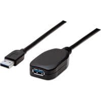 Кабель USB AM-AF (продовжувач) USB3.0, 5.0 м, активний, RTL Manhattan