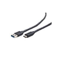Кабель USB3.1 AM-Type-CM, 1.5 м, Kingda, 5Gbps, чорний