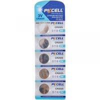 Батарейка PKCELL CR2025, 3.0V, Литиева, Blister/5pcs