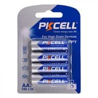 Батарейка PKCELL LiFe HR6/AA, 1.5V, Литиева, Blister/4pcs