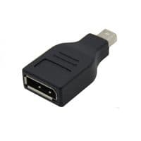 Переходник mini DisplayPort M --> DisplayPort F, черный