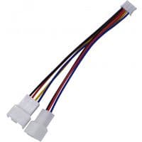 Кабель для під'єднання кулера 4pin-4pin/3pin 12см