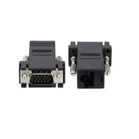Переходник VGA 15M -> RJ45 F (CAT5, CAT6)