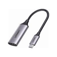 Перехідник USB 2.0 Type C --> HDMI V2.0 4K@60Hz 10 Див CM297 UGREEN Сірий