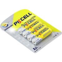 Акумулятор PKCELL HR06/AA 2000mAh NiMH Rechargeable Battery, Blister/4pcs