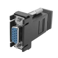 Переходник VGA 15F -> RJ45 F (CAT5, CAT6)