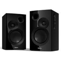 Колонки 2.0 Sven SPS-635 Black, 2 x 20 Вт, МДФ, роз'єм для навушників, живлення від мережі 220V, управління збоку